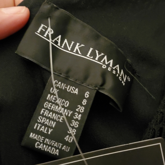 Frank Lyman cold shoulder, LBD, size 6 - Picture 3 of 6